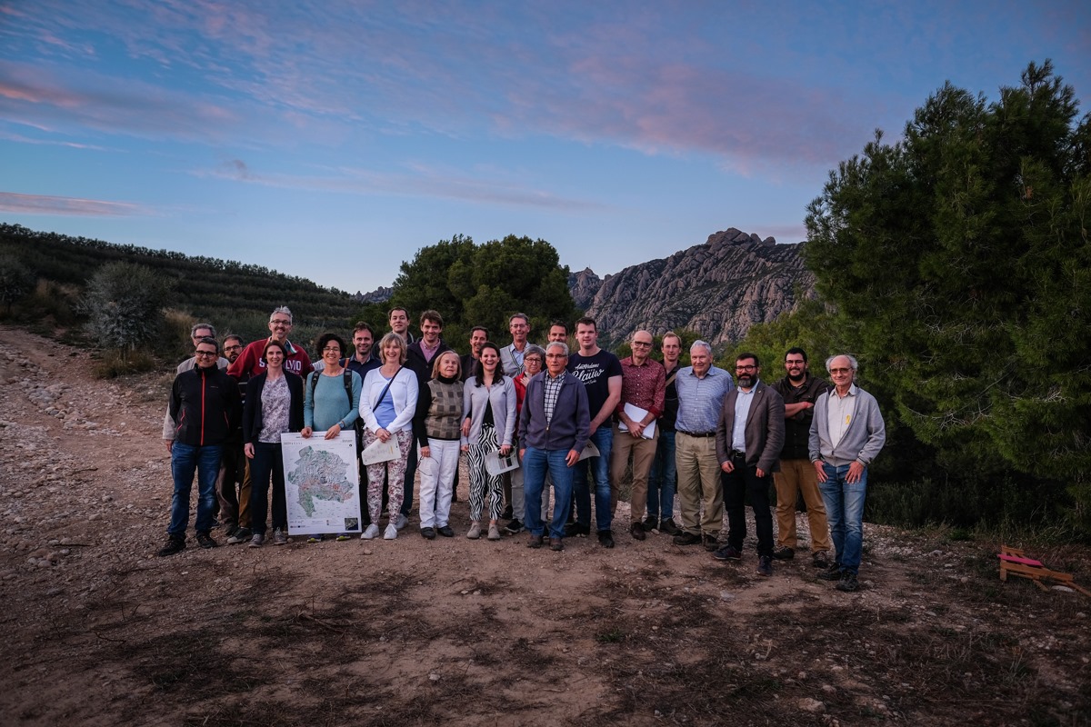 Delegació d’agricultors holandesos visiten el Parc Rural del Montserrat